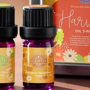 New Scentsy Oil Pumpkin Cinnamon Twist